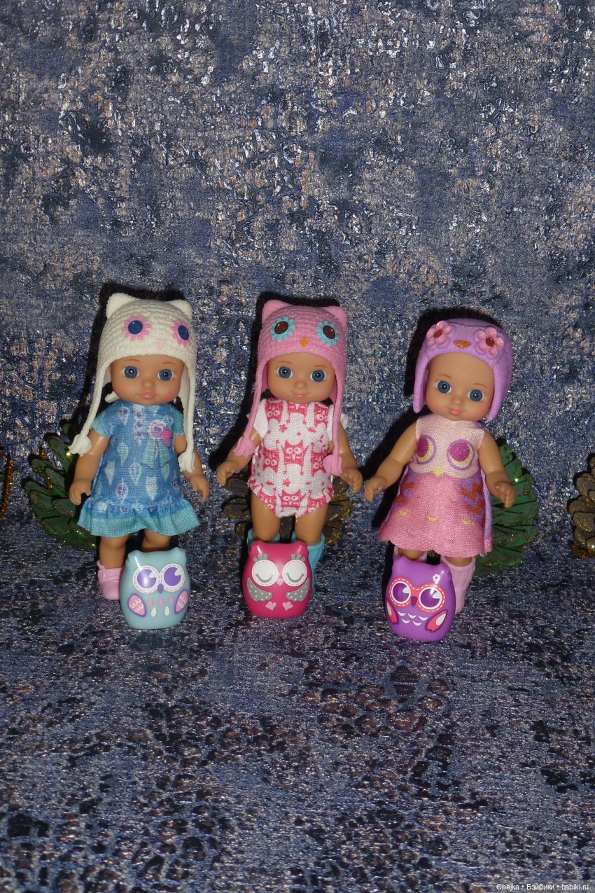 Мини куколки ростом 12 см от Zapf Creation "Chou-chou" - первая волна или первая серия