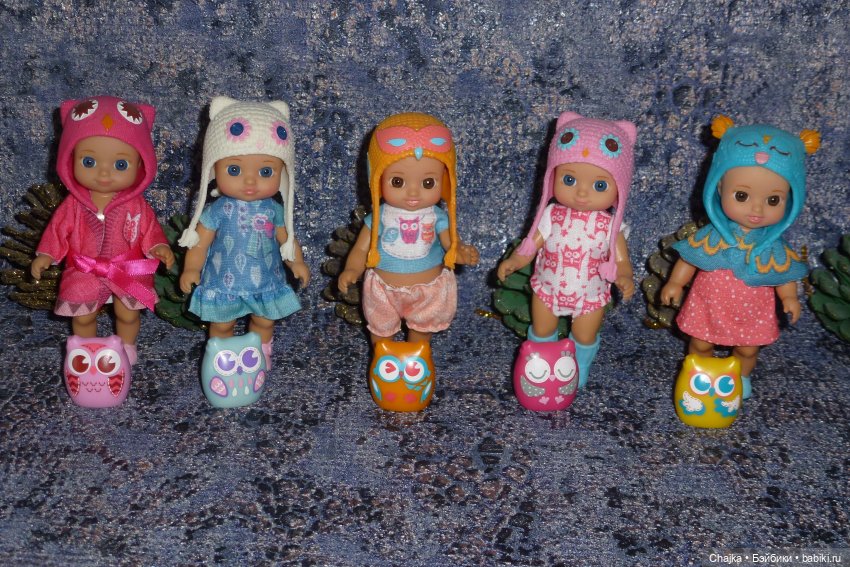 Мини куколки ростом 12 см от Zapf Creation "Chou-chou" - первая волна или первая серия