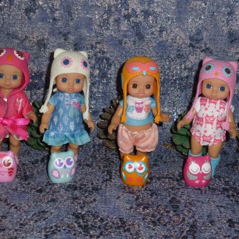 Мини куколки ростом 12 см от Zapf Creation "Chou-chou" - первая волна или первая серия