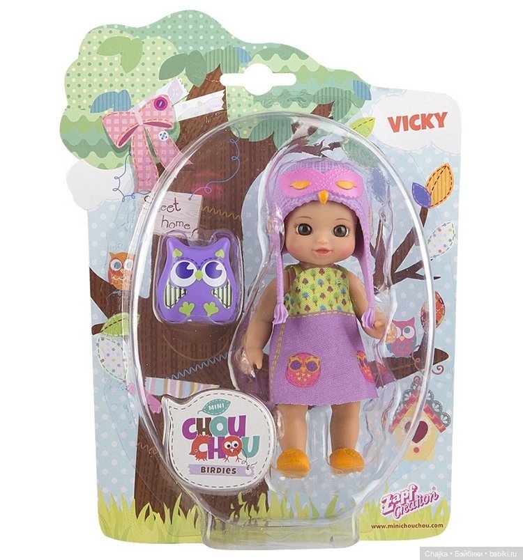 Мини куколки ростом 12 см от Zapf Creation "Chou-chou" - вторая волна или вторая серия (фото 2)