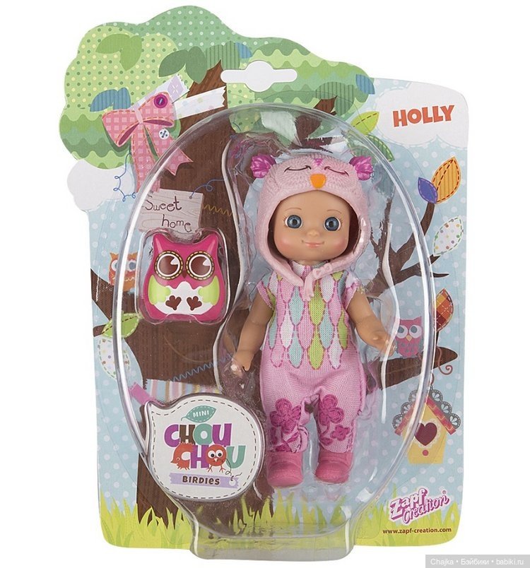 Мини куколки ростом 12 см от Zapf Creation "Chou-chou" - вторая волна или вторая серия (фото 4)