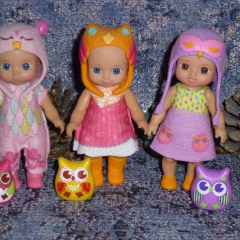 Мини куколки ростом 12 см от Zapf Creation "Chou-chou" - вторая волна или вторая серия