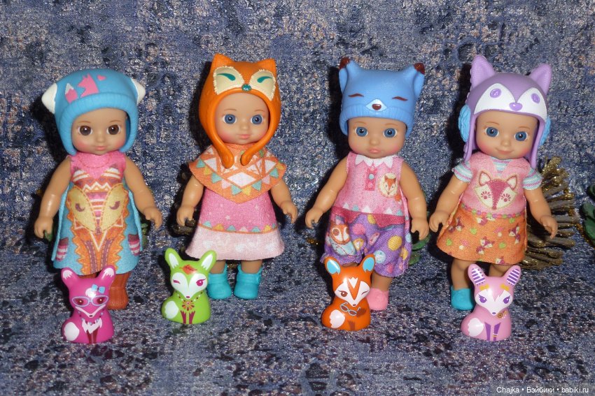 Мини куколки ростом 12 см от Zapf Creation "Chou-chou" - третья волна или третья серия