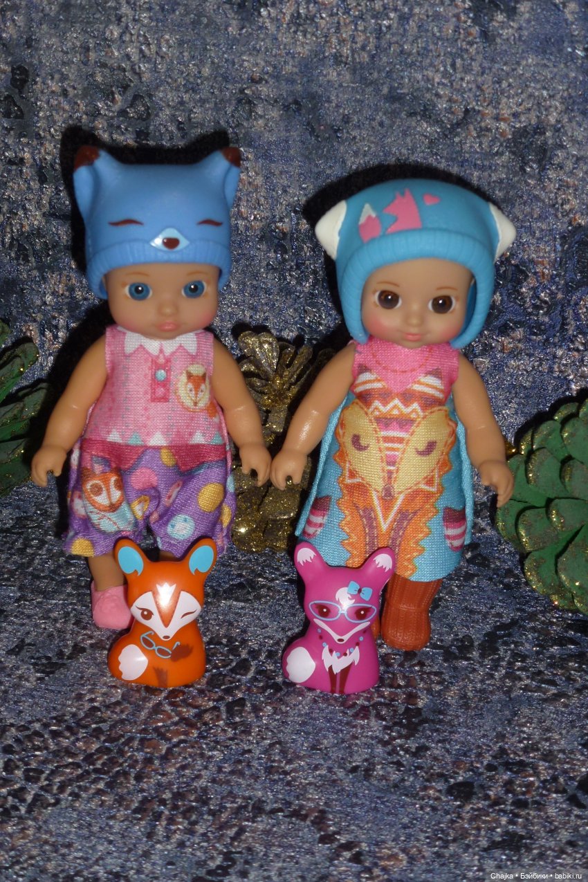 Мини куколки ростом 12 см от Zapf Creation "Chou-chou" - третья волна или третья серия
