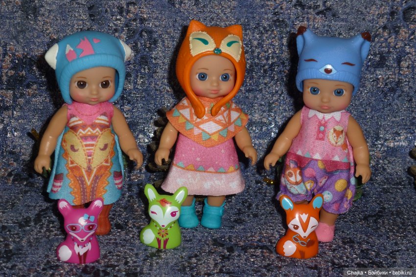 Мини куколки ростом 12 см от Zapf Creation "Chou-chou" - третья волна или третья серия