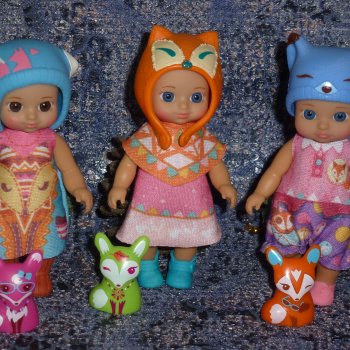 Мини куколки ростом 12 см от Zapf Creation "Chou-chou" - третья волна или третья серия