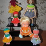Платья на кукол — Mia, Evi simba, Chou chou, бжд, Paola Reina mini, Corolle mini, Машенька