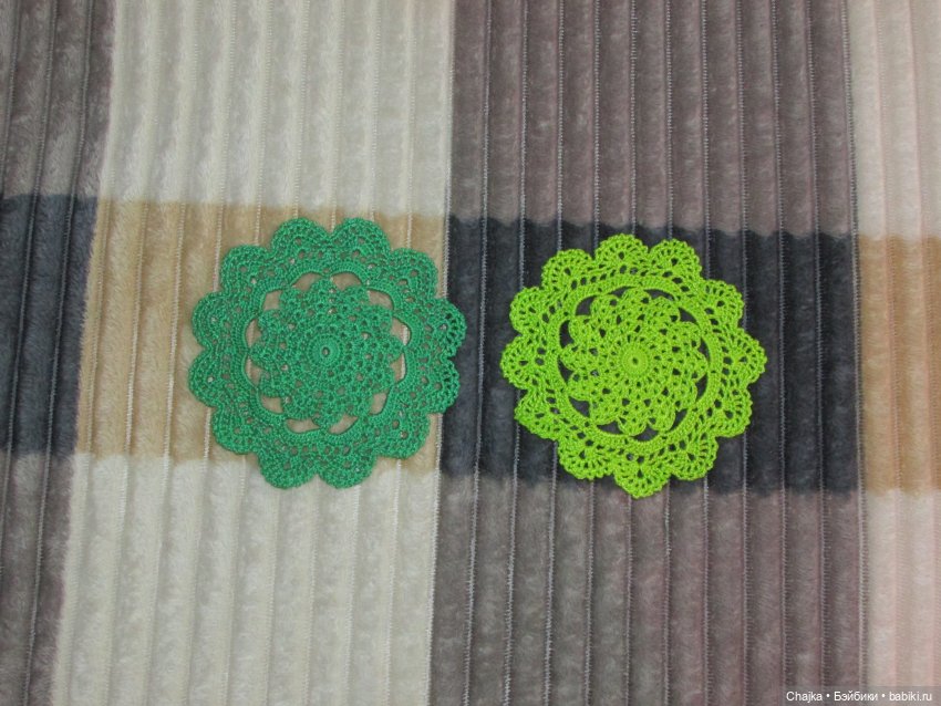 Ажурное вязание. Вязаные салфетки крючком "Радужный фейерверк🎆🎇"