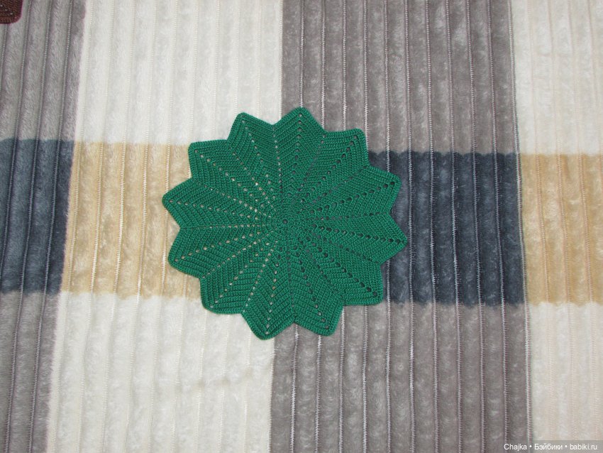 Ажурные вязаные салфетки крючком "Фэнтези 🍊". Салфетки на заказ (фото 2)