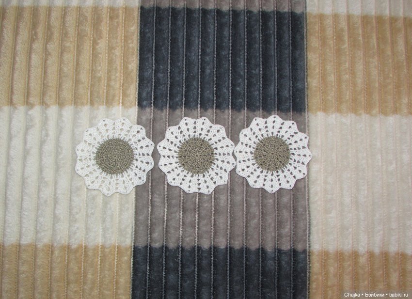 Ажурное вязание. Вязаные салфетки крючком "Танго❄️Снежинок"