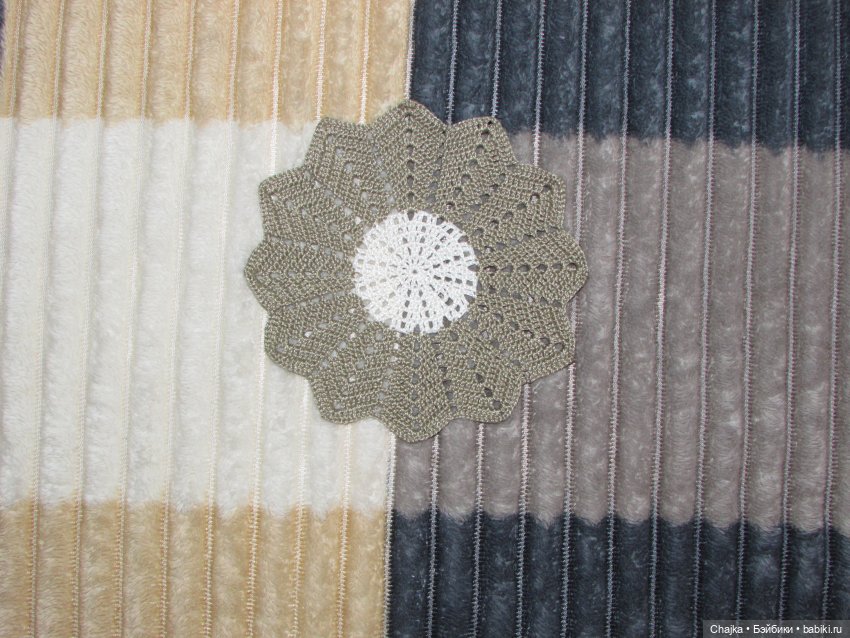 Ажурное вязание. Вязаные салфетки крючком "Танго❄️Снежинок"