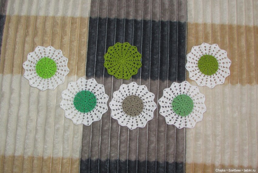 Ажурное вязание. Вязаные салфетки крючком "Танго❄️Снежинок"
