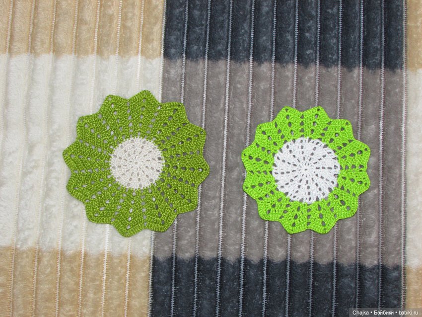 Ажурное вязание. Вязаные салфетки крючком "Танго❄️Снежинок"