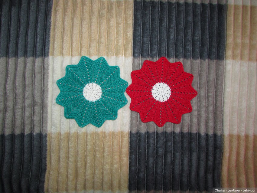 Ажурное вязание. Вязаные салфетки крючком "Танго❄️Снежинок" (фото 5)