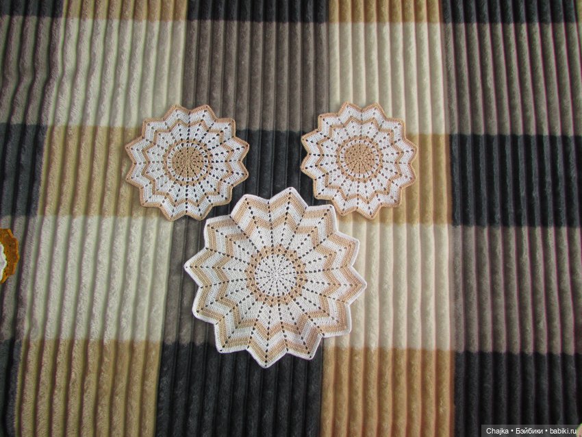 Ажурное вязание. 🕸Вязаные салфетки крючком "Парад Планет🌌"