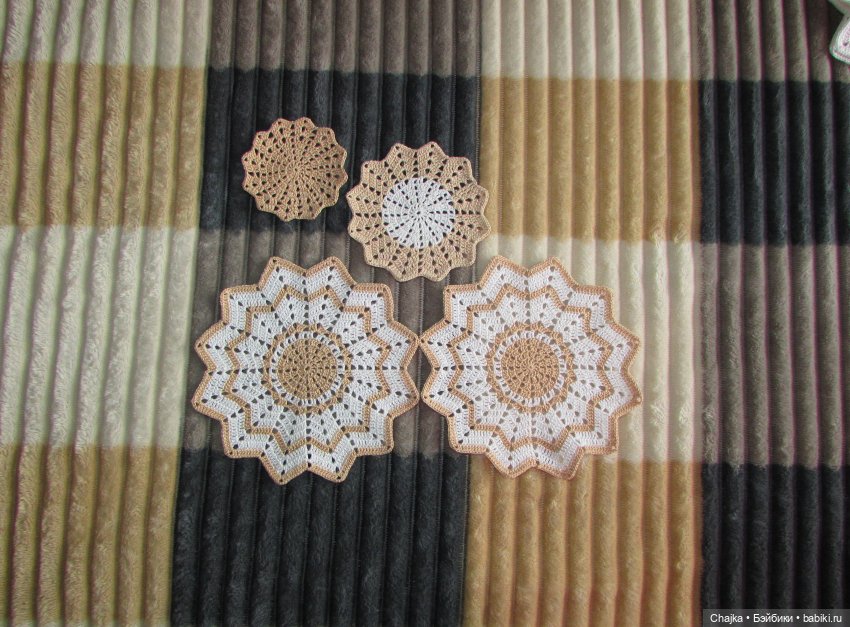 Ажурное вязание. 🕸Вязаные салфетки крючком "Парад Планет🌌"