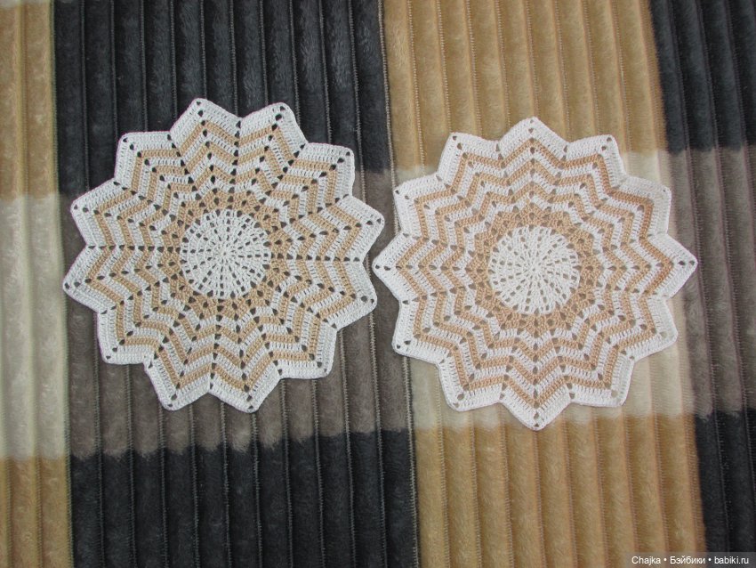 Ажурное вязание. 🕸Вязаные салфетки крючком "Парад Планет🌌" (фото 3)