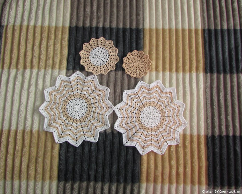 Ажурное вязание. 🕸Вязаные салфетки крючком "Парад Планет🌌"