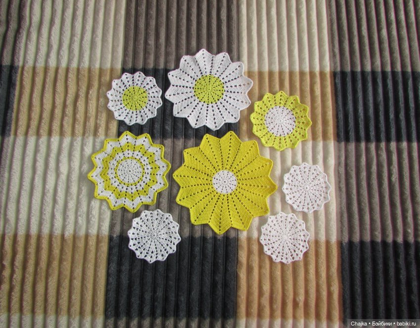 Ажурное вязание. 🕸Вязаные салфетки крючком "Парад Планет🌌"