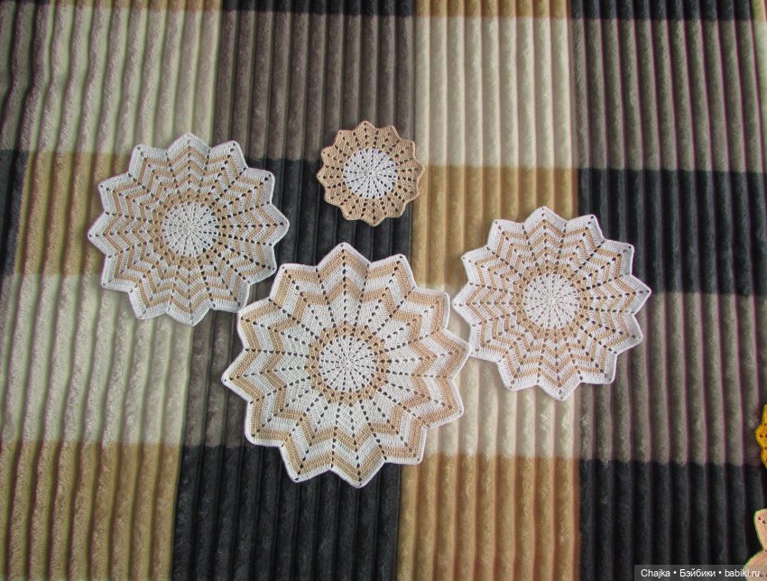 Ажурное вязание. 🕸Вязаные салфетки крючком "Парад Планет🌌"