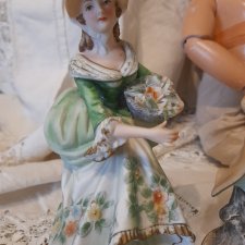 пара статуэток винтаж япония