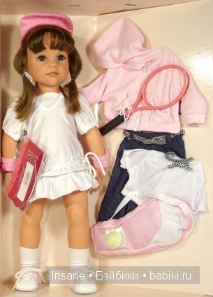 Как производители фирмы Gotz изменяли облик Сары с течением времени (начиная с 2004 года)