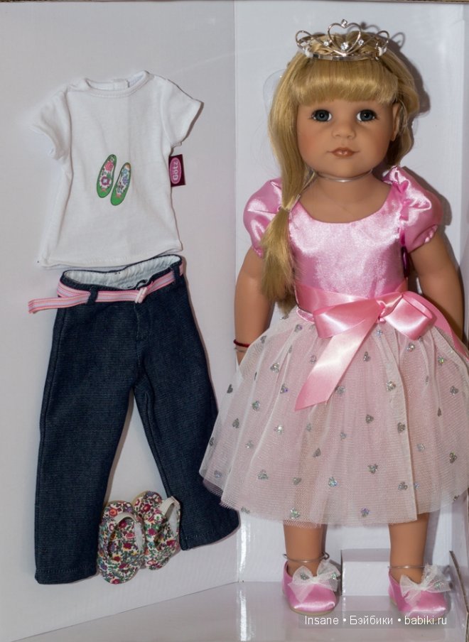 Как производители фирмы Gotz изменяли облик Сары с течением времени (начиная с 2004 года)