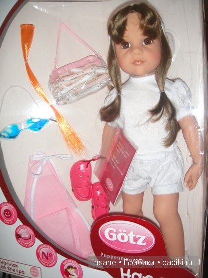 Как производители фирмы Gotz изменяли облик Сары с течением времени (начиная с 2004 года)