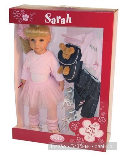 Как производители фирмы Gotz изменяли облик Сары с течением времени (начиная с 2004 года)