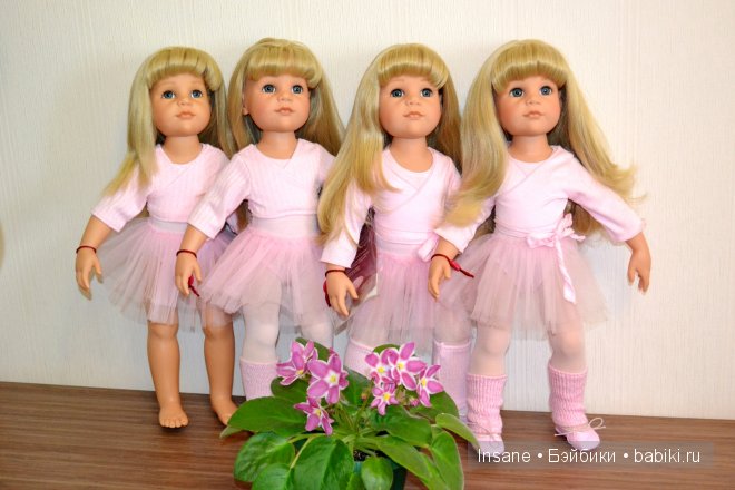 Такие разные балерины от Gotz