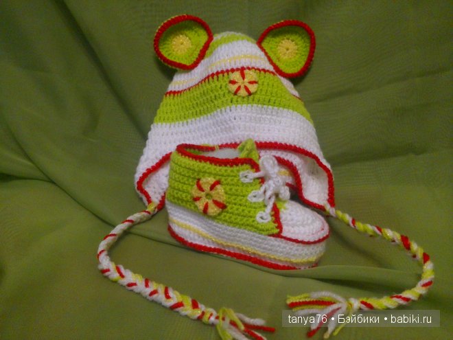 Шапочки и ботики — Одежда и обувь для кукол своими руками: фото (фото 2)