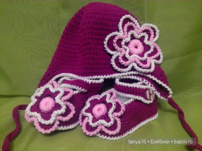 Шапочки и ботики — Одежда и обувь для кукол своими руками: фото (фото 7)