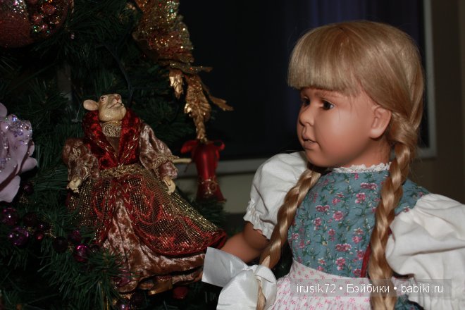 Nadja от Ruth Treffeisen — Фарфоровые куклы Ruth Treffeisen (Рут Треффейсен): авторские (фото 2)