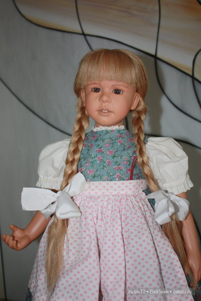 Nadja от Ruth Treffeisen — Фарфоровые куклы Ruth Treffeisen (Рут Треффейсен): авторские