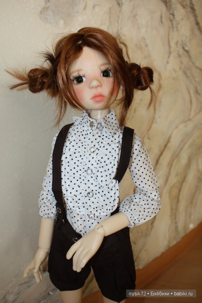 Наш первый выход в свет. Кукла Kaye Wiggs (фото 5)