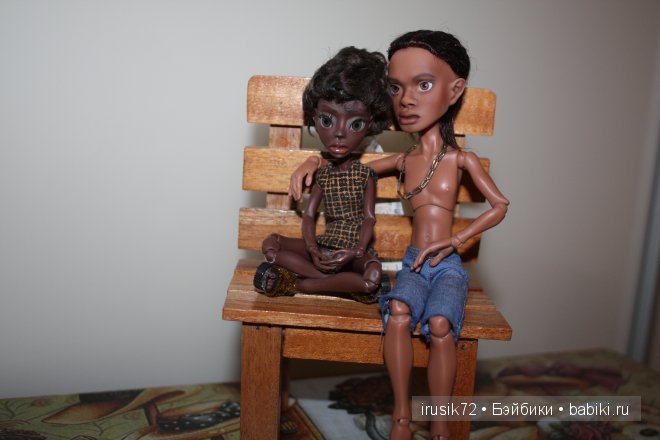 Маленькие негритята — Куклы AmiGaTa (АмиГаТа): авторские BJD (БЖД)