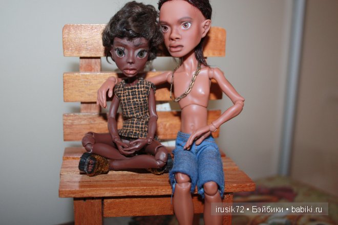 Маленькие негритята — Куклы AmiGaTa (АмиГаТа): авторские BJD (БЖД)