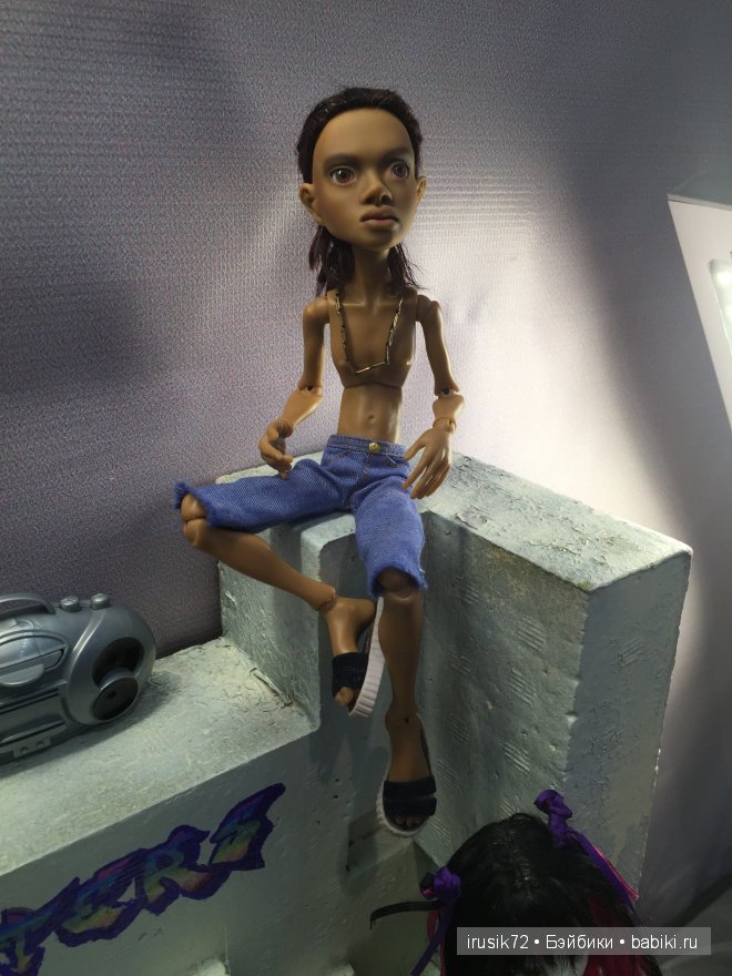 Маленькие негритята — Куклы AmiGaTa (АмиГаТа): авторские BJD (БЖД) (фото 3)