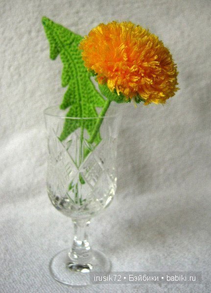 Мастер-класс. Одуванчик своими руками | Бэйбики Мастер-класс. Одуванчик своими руками