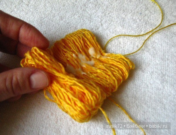 Мастер-класс. Одуванчик своими руками | Бэйбики Мастер-класс. Одуванчик своими руками (фото 2)