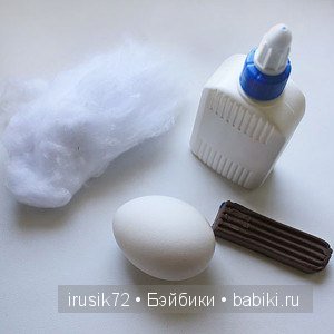 Символ наступающего года - Игрушки из ваты своими руками (фото 2)