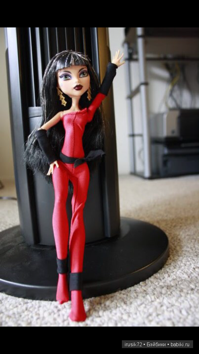 Кобинезон для Монстриков. Мастер-класс по пошиву комбинезончика на кукол Монстерхай