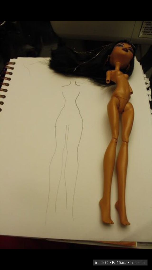 Кобинезон для Монстриков. Мастер-класс по пошиву комбинезончика на кукол Монстерхай