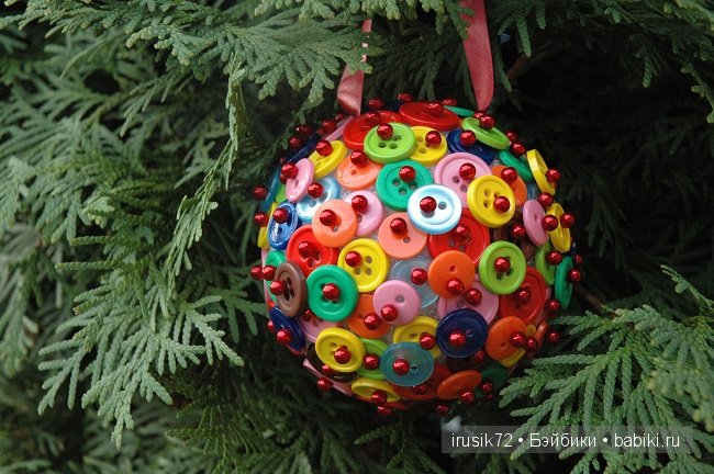 УКРАШЕНИЯ ИЗ ПУГОВИЦ — Другие хобби и увлечения: сад (фото 4)