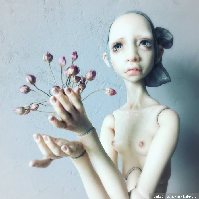 Фарфоровая шарнирная куколка Лидии Снуль (фото 2)