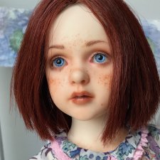 Вот мой новый мейк ап Dollshe Rosa