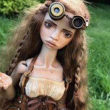 Девушка в стиле стимпанк