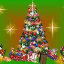 Что растет на елке