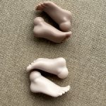 Каблучные стопы для малышек Тендер