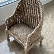 Плетеное кресло